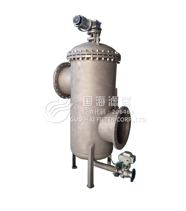 抛光机供排水系统DN350自清式过滤器