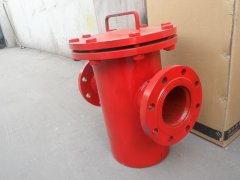 DN350自主生产篮式过滤器(500*910)